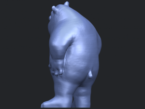 bear senior 3Dプリントモデル