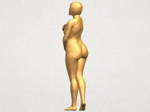 naked girl 21 Modello di stampa 3D