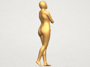 naked girl 21 Modello di stampa 3D