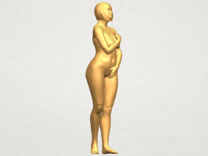 naked girl 21 Modello di stampa 3D