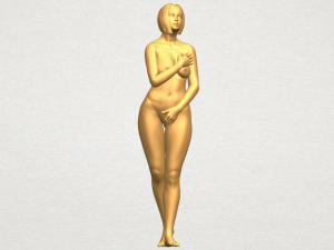 naked girl 21 Modello di stampa 3D