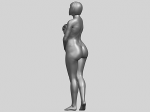 naked girl 21 Modello di stampa 3D