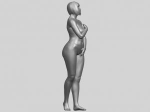 naked girl 21 Modello di stampa 3D