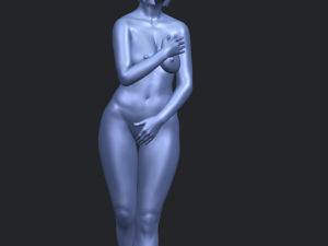 naked girl 21 Modello di stampa 3D