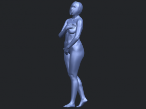 naked girl 21 Modello di stampa 3D
