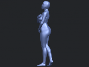 naked girl 21 Modello di stampa 3D