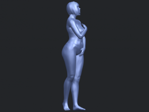naked girl 21 Modello di stampa 3D