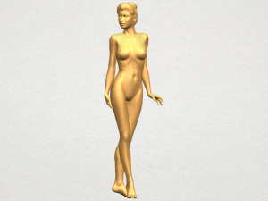 naked girl 22 3Dプリントモデル