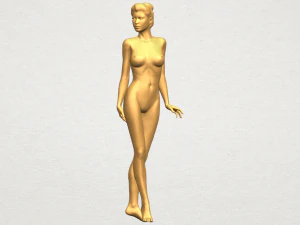 naked girl 22 3D Print Model