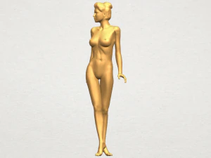naked girl 22 3D Print Model
