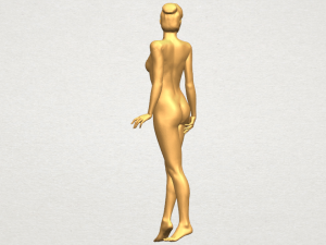 naked girl 22 3D-printmodel