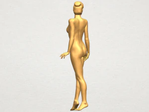 naked girl 22 3D Print Model