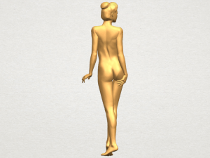 naked girl 22 3D-printmodel