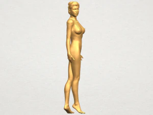 naked girl 22 3D Print Model