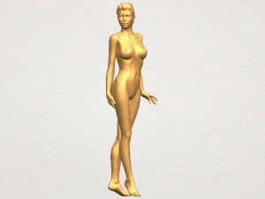 naked girl 22 3D Print Model