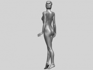 naked girl 22 3D-printmodel