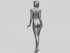 naked girl 22 3D-printmodel