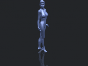 naked girl 22 3D-printmodel