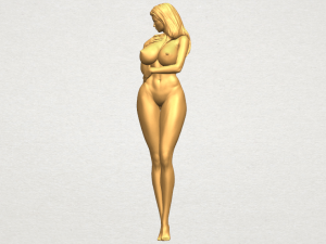 naked girl 23 3D Print Model