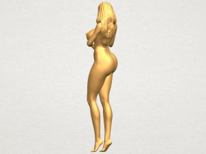 naked girl 23 3D Print Model
