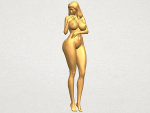 naked girl 23 3D Print Model