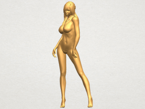 naked girl 24 3D Print Model