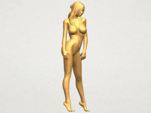 naked girl 24 3D Print Model