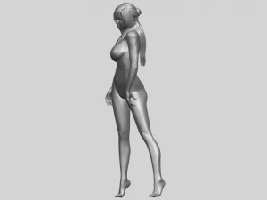 naked girl 24 3D Print Model