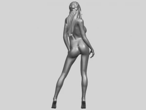 naked girl 24 3D Print Model