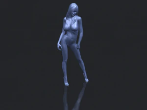 naked girl 24 3D Print Model