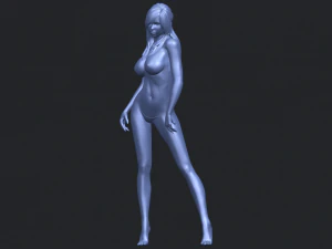 naked girl 24 3D Print Model