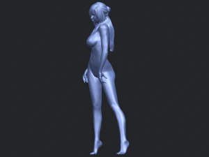 naked girl 24 3D Print Model