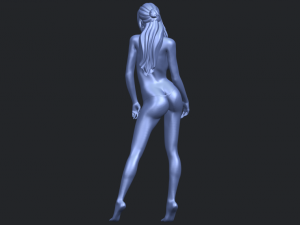 naked girl 24 3D Принт Модель