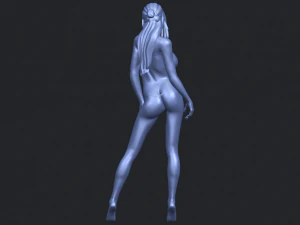 naked girl 24 3D Print Model