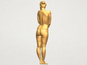 naked girl 25 3D Print Model