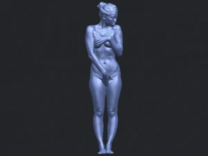 naked girl 25 3D Print Model
