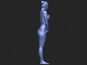 naked girl 25 3D Print Model