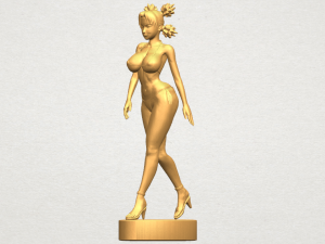 sexy girl 08 Modèles 3D en vedette
