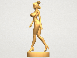 sexy girl 08 Modèles 3D en vedette