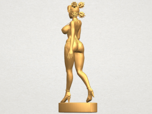 sexy girl 08 Modèles 3D en vedette