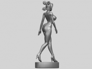 sexy girl 08 Modèles 3D en vedette
