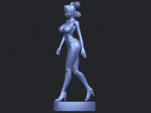 sexy girl 08 Modèles 3D en vedette