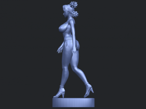 sexy girl 08 Modèles 3D en vedette