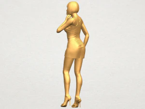 beautiful girl 12 3D Print Model
