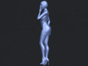 beautiful girl 12 3D Print Model