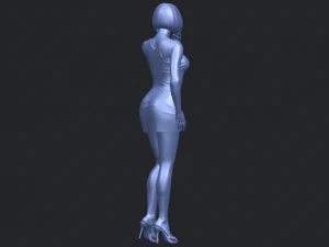 beautiful girl 12 3D Print Model