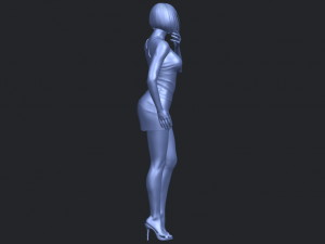 beautiful girl 12 3D-Druckmodell