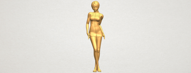 beautiful girl 11 Modelo de Impressão 3D .c4d .max .obj .3ds .fbx .stl .blend 