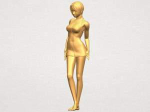 beautiful girl 11 Modelo de Impressão 3D
