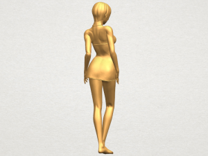 beautiful girl 11 Modelo de Impressão 3D